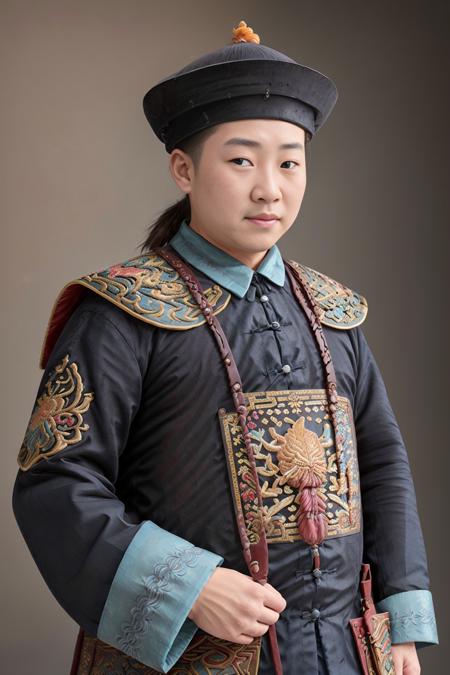 Qing dynasty constable uniform