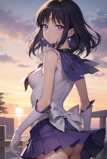 Hotaru Tomoe (土萠 ほたる) / Sailor Saturn (セーラーサターン) - Sailor Moon (美少女戦士セーラームーン)