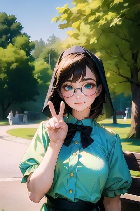 LoRA Peace Sign✌版本v0.3 (ID: 61079)