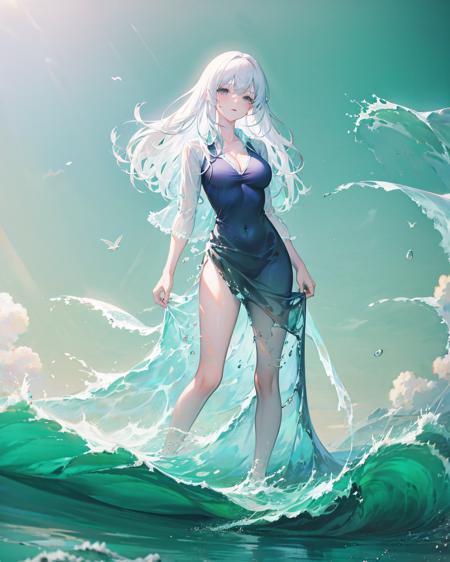 【Concept】Liquid Clothes/Liquid Dress 水裙