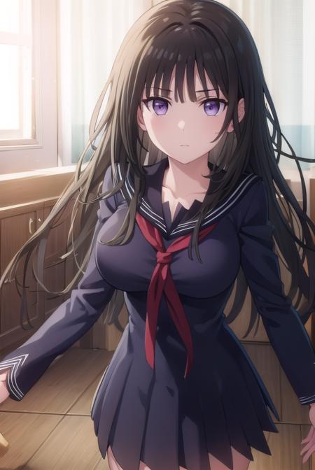 Kisara Tendou (天童 木更) - Black Bullet (ブラック・ブレット　BLACK BULLET　［黒の銃弾］)
