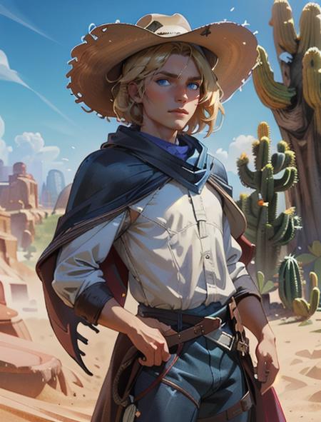 Character Change (♂) - Cowboy Change - Wild West Adventures!