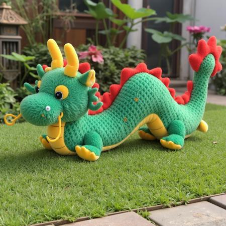 Chinese-Dragon-Plushies -SDXL1.0 & Flux