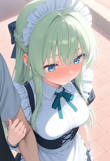 [Illust&XL&Pony] arm hug / holding another's arm / 腕組み / 抱きつき
