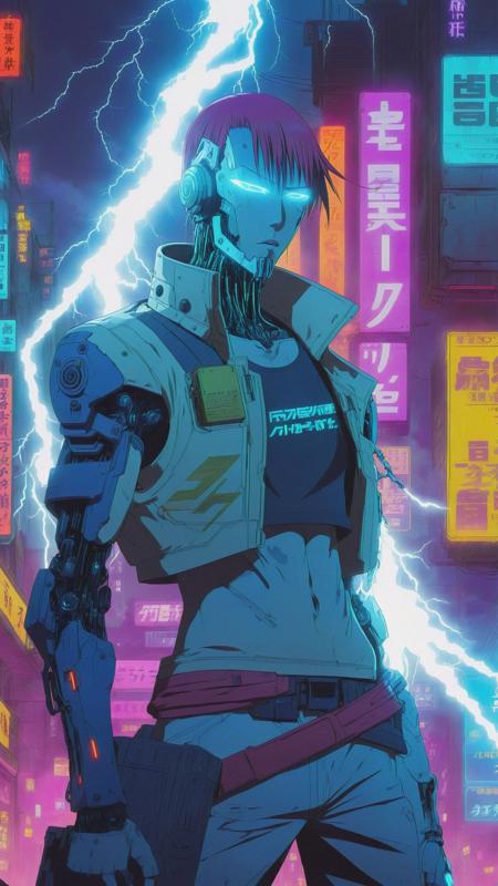 Cyberpunk Anime Style版本SDXL v2.0 light version (ID: 379278)