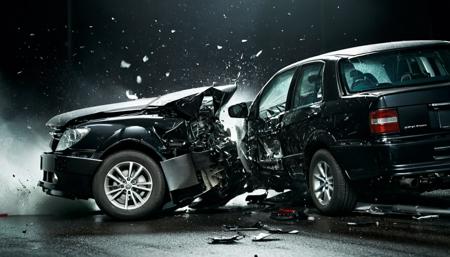 Car crash SDXL