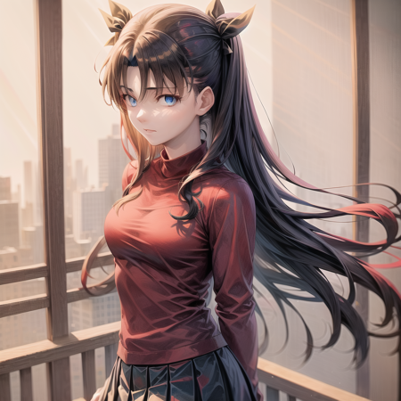 Rin tohsaka  LORA and(Pony)  from fate stay night visual novel