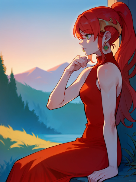 Pyrrha Nikos (RWBY) - 4 Outfits