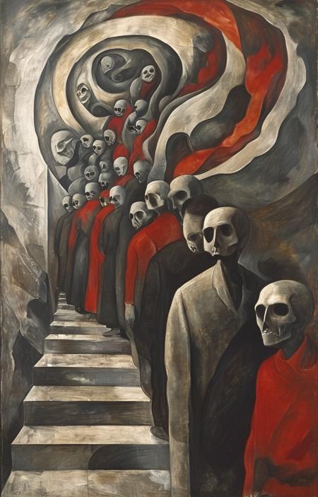 style of Jose Clemente Orozco [SDXL] 221