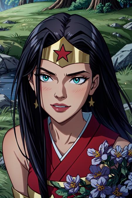 Wonder woman from Justice league animated series (LyCORIS)