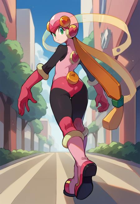 Roll.exe and Mayl Sakurai (Mega man series) (Pony)