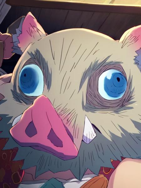 Demon Slayer (Kimetsu no Yaiba) Style and Characters | All-in-One LoRA版本inosuke edition (ID: 594131)