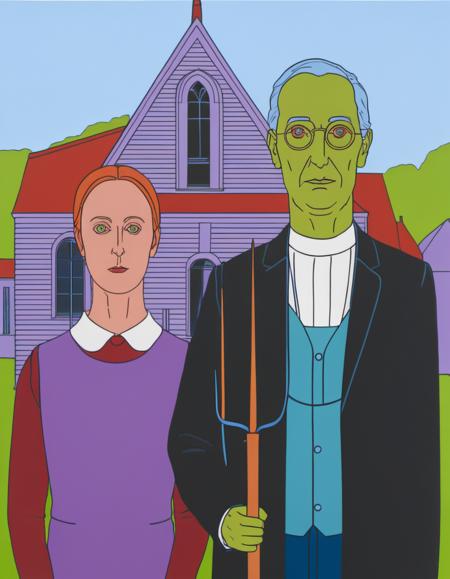 Flat colors - SDXL 1.0