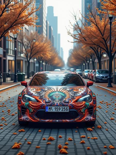 Colorful Fractals FLUX & SDXL