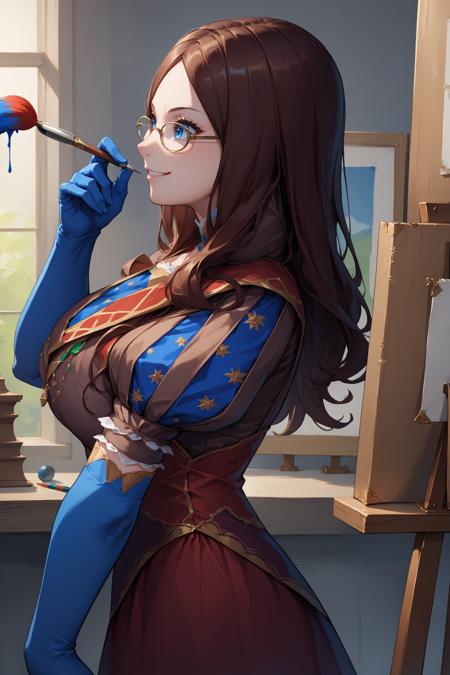 Leonardo da Vinci (Caster)/レオナルド・ダ・ヴィンチ (キャスター) (Fate/Grand Order) SDXL LoRA | 4 Outfits [Pony Diffusion]