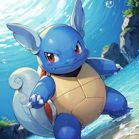 Wartortle (Pokemon) (Pokedex #0008) [Pony & SD1.5]版本v1.0 (ID: 148899)