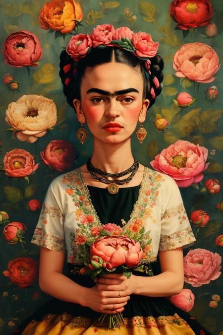 style of Frida Kahlo 378