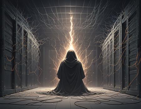 server room background