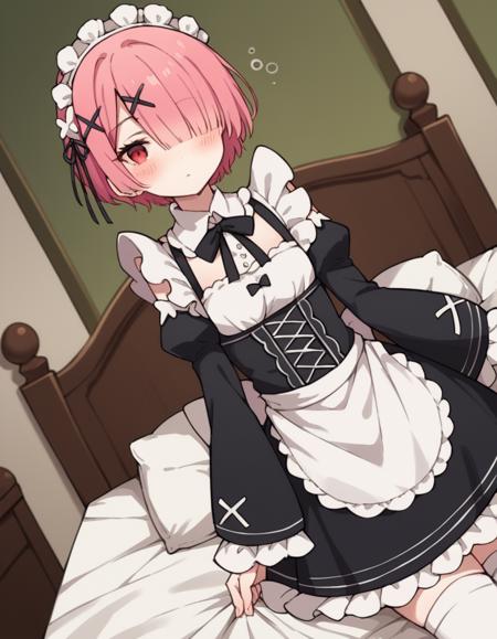 Ram (ラム) - Re:Zero (Re:ゼロから始める異世界生活)版本anime s1s2 (ID: 698394)