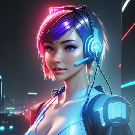 Cyberpunk Headphone