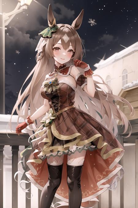 Daiwa Scarlet (christmas ver.) from umamusume with costume版本costume only (ID: 272308)