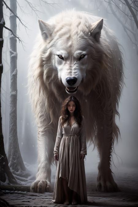 狼与少女·摄影Wolf and Girl版本v1.0 (ID: 158643)
