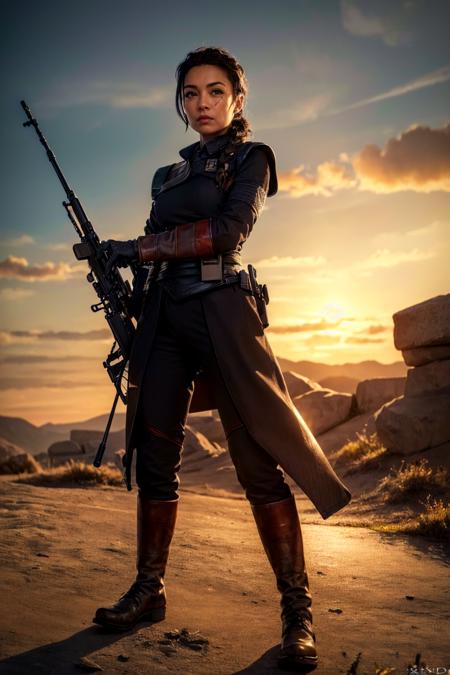 Fennec Shand from Star Wars The Mandalorian (Ming-Na Wen)
