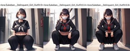Sukeban / Delinquent Girl Outfit