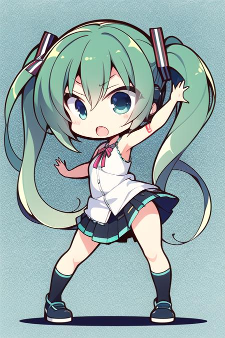 Komowata Haruka (こもわた遙華) Chibi Art Style LoRA版本v1.0 (ID: 11791)