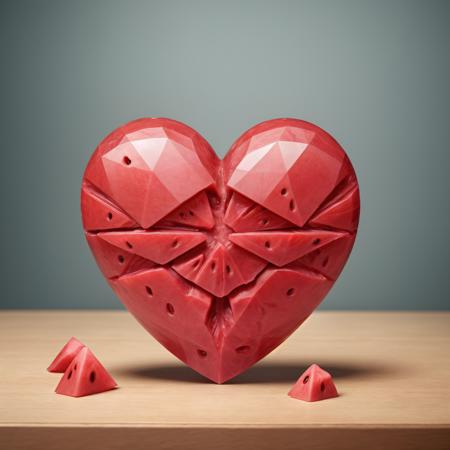 Crystals Heart (Valentine's Day)