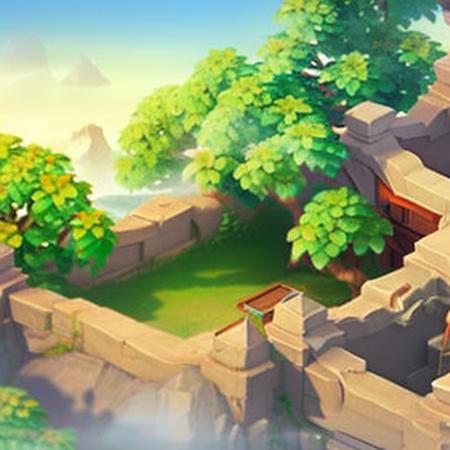 Game Icon Research Institute Lora-Scene cutting
