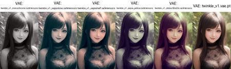 Twinkle VAE Monochrome and Sepiatone