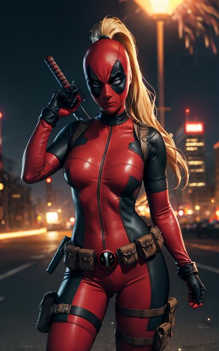Lady Deadpool | 2 Outfits | Comic Character | ownwaifu
