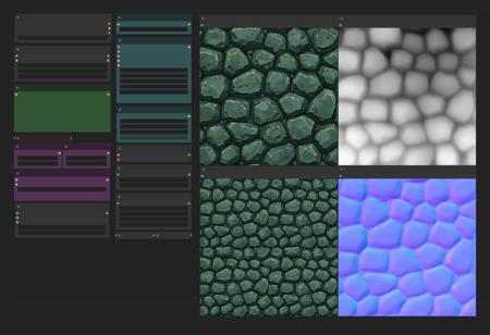 Flux Hand-Painted Textures
