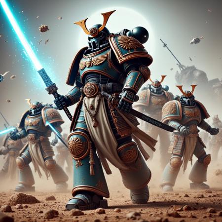 Edo Space Marine - Warhammer 40,000 (Flux)