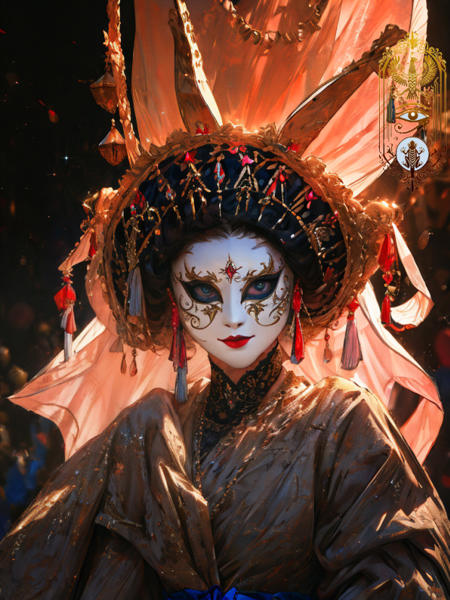 Venetian Carnival Dress Mask ?PapyLoop?