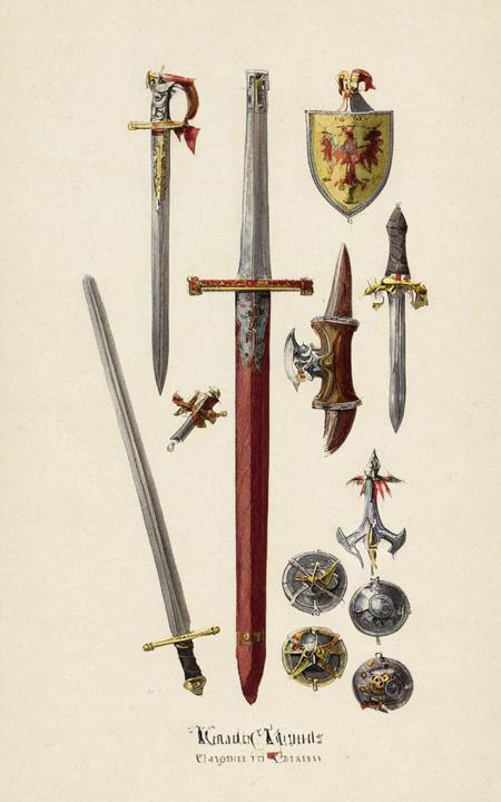 Medieval Illustration Style - SDXL 1.0