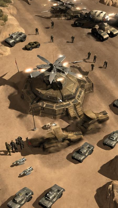 Command & Conquer (C&C) [Style] Sci-Fi LoRA XL