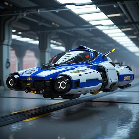 AGV [ANTI-GRAVITY VEHICLE] FLUX (CONCEPT)