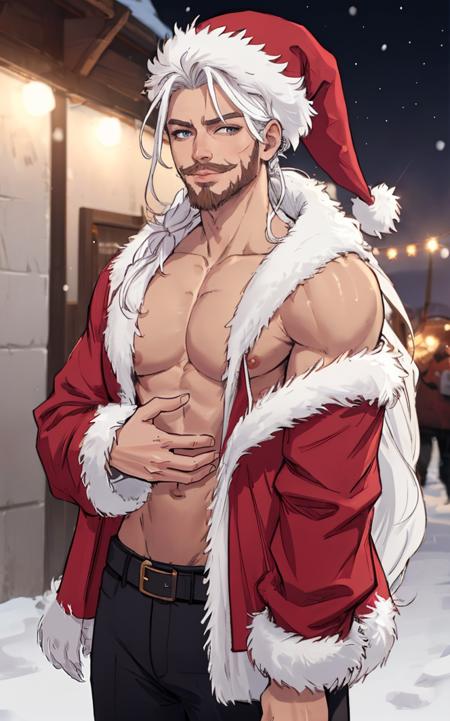 Sexy Santa Clause | Merry Christmas | Bara Concept