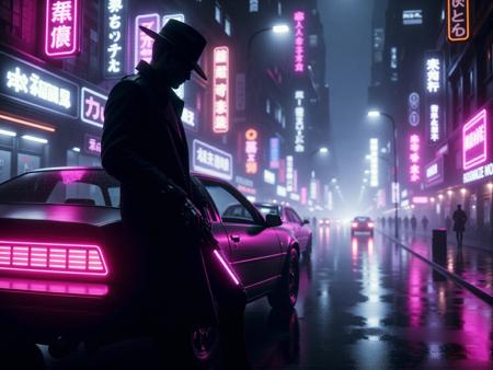 Neon Noir FLUX, SDXL & Pony