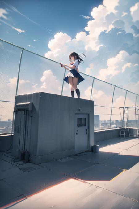 School rooftop