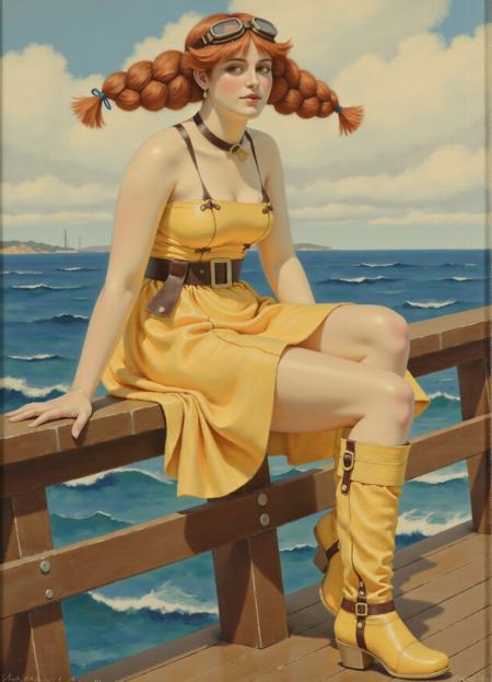 Skies of Arcadia: Aika (FLUX)