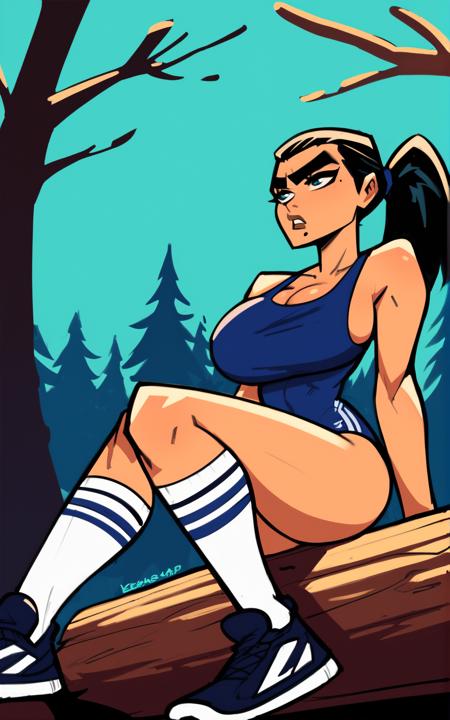 Eva - Total Drama [SD1.5 & PonyXL]