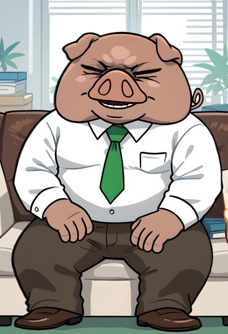 [Request] Director Ton (Aggretsuko) for PonyXL版本V1 (ID: 657004)