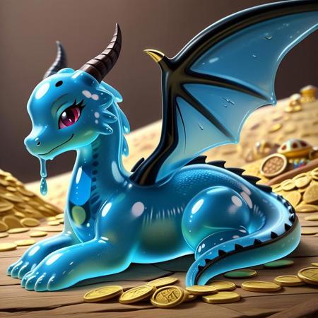 Slime-morph Pony