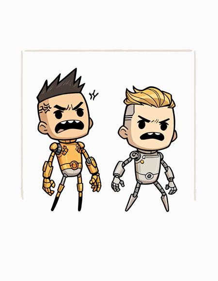 Oxygen Not Included style (Klei entertainment)