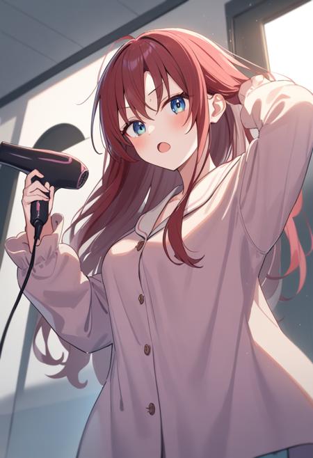 [SDXL&Pony] hair dryer / drying hair / ヘアドライヤー
