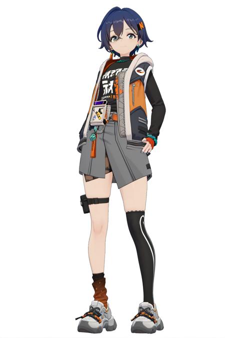 (SDXL) Lora-ZZZ style-铃 哲 老板娘-Belle Wise NPCs-Zenless Zone Zero 绝区零