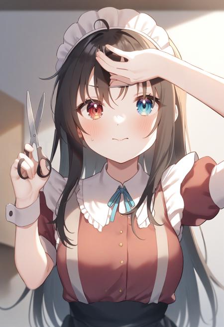 cutting hair / severed hair / セルフカット / 散髪